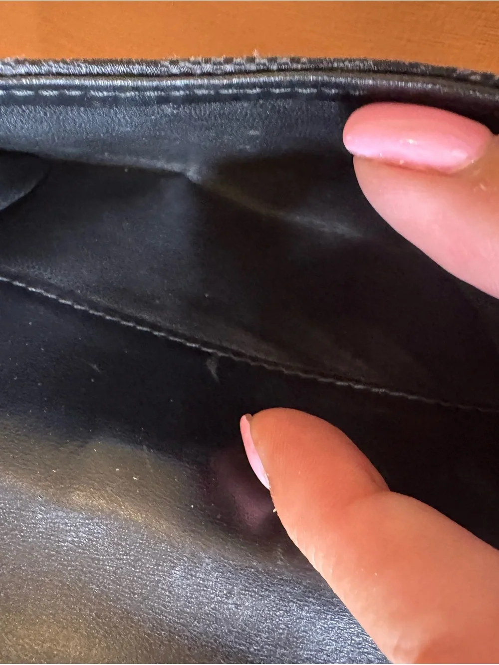 Gucci Vintage Hasler Horsebit Wallet Black GG Monogram Canvas